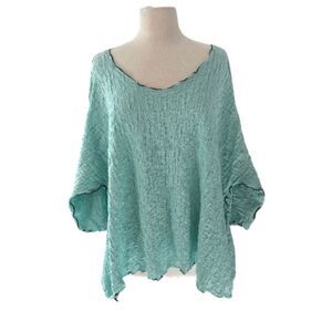 NOBLU XXL Casual Comfortable Bohemian Flattering Dolman Sleeve